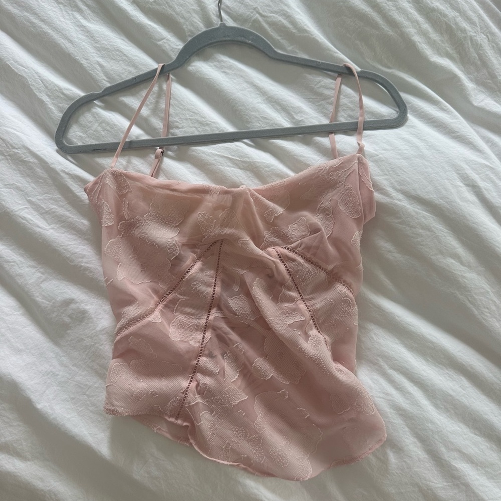 House of CB Blush Lace Camisole